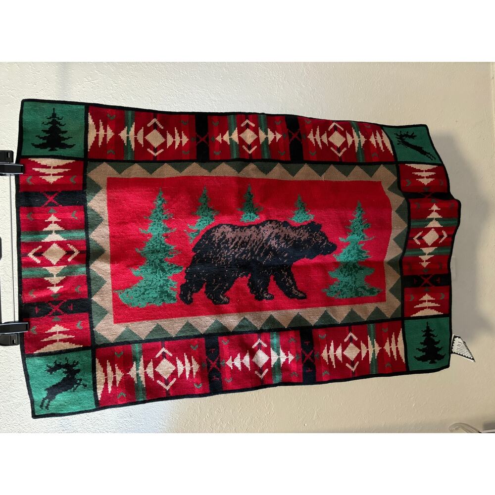 Hand Embroidered Kitchen / Bathroom / Multipurpose Mat